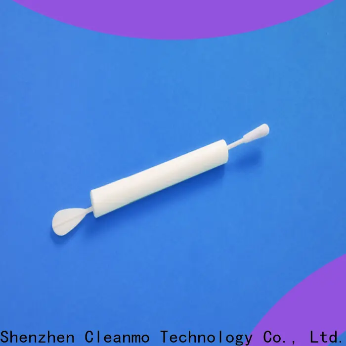Cleanmo ABS handle flocked nylon swab supplier for rapid antigen testing 1