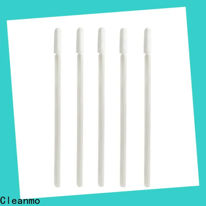 Wholesale high quality wooden cotton swabs green handle manufacturer for excess materials cleaning 1