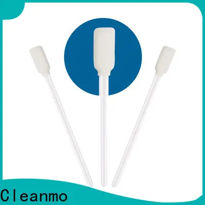 Cleanmo small ropund head sponge mouth swabs supplier for general purpose cleaning 1