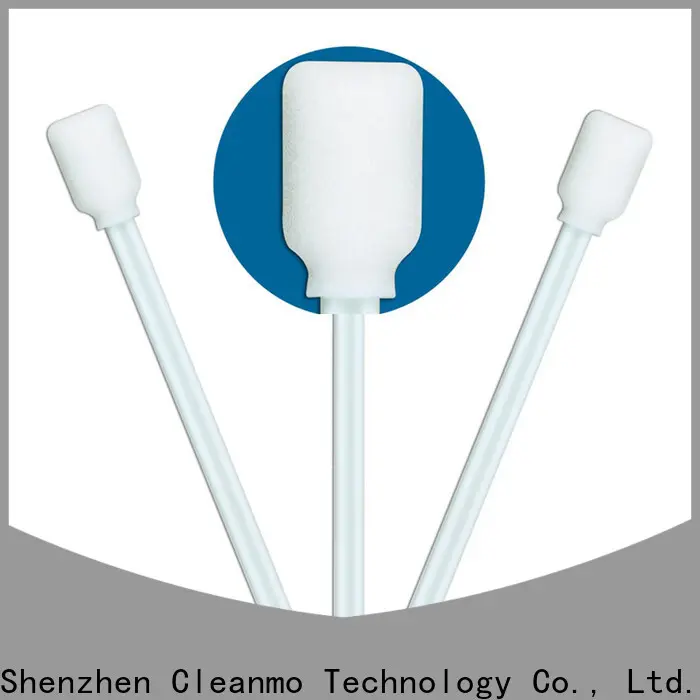 Cleanmo ESD-safe Polypropylene handle 6 cotton swabs wholesale for general purpose cleaning 1