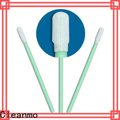 Cleanmo compatible cleanroom swabs foam factory for microscopes 1