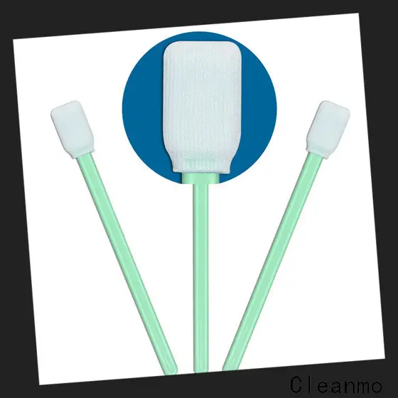 Cleanmo safe material polyester tube swabs wholesale for microscopes 1