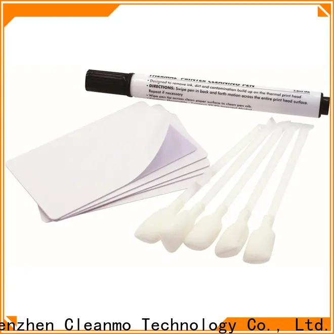 Cleanmo ODM high quality magic bullet printer cleaner supplier for PR5360LE TeamNisca ID Card Printers 1