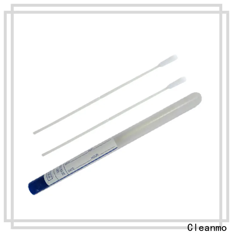 Cleanmo cost effective flocked nylon swab manufacturer for cytology testing 1