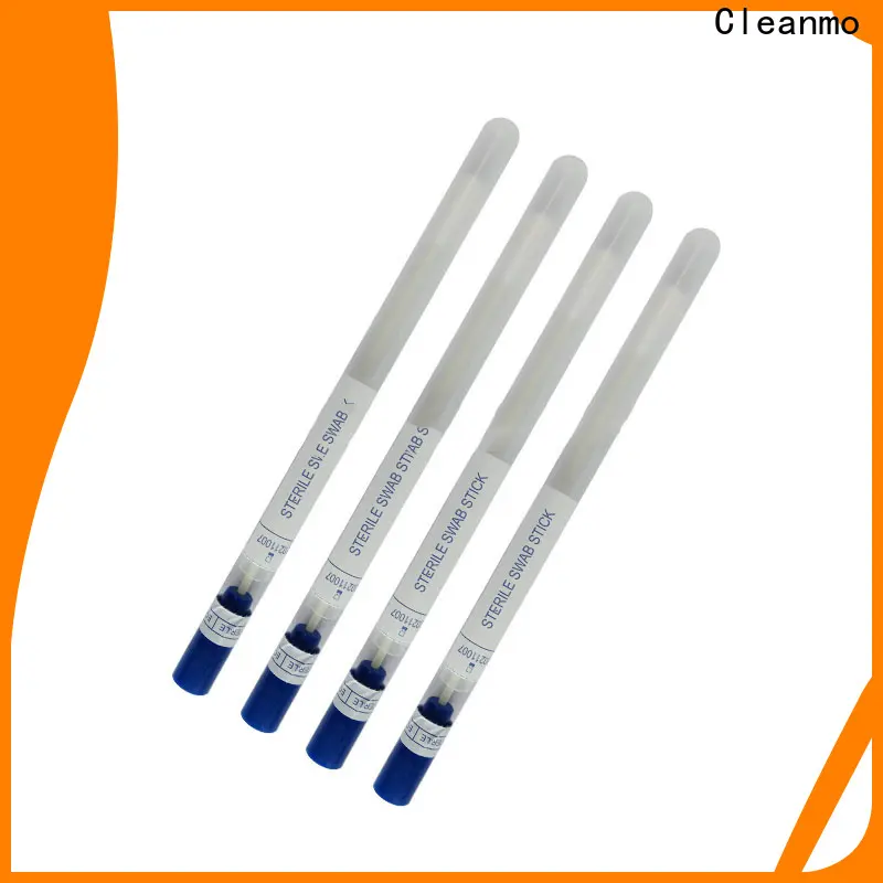 Cleanmo frosted tail of swab handle nylon flocked swab wholesale for cytology testing1 1