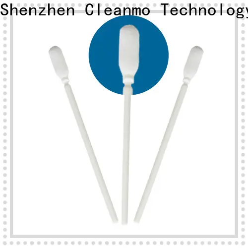 Cleanmo ESD-safe Polypropylene handle cotton wool swabs supplier for general purpose cleaning 1