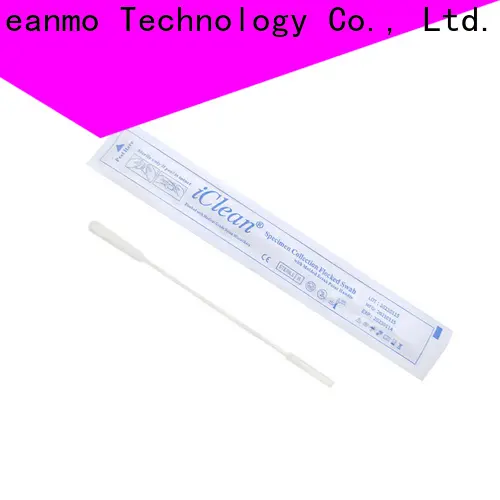 Cleanmo ABS handle flocked nylon swab supplier for hospital 1