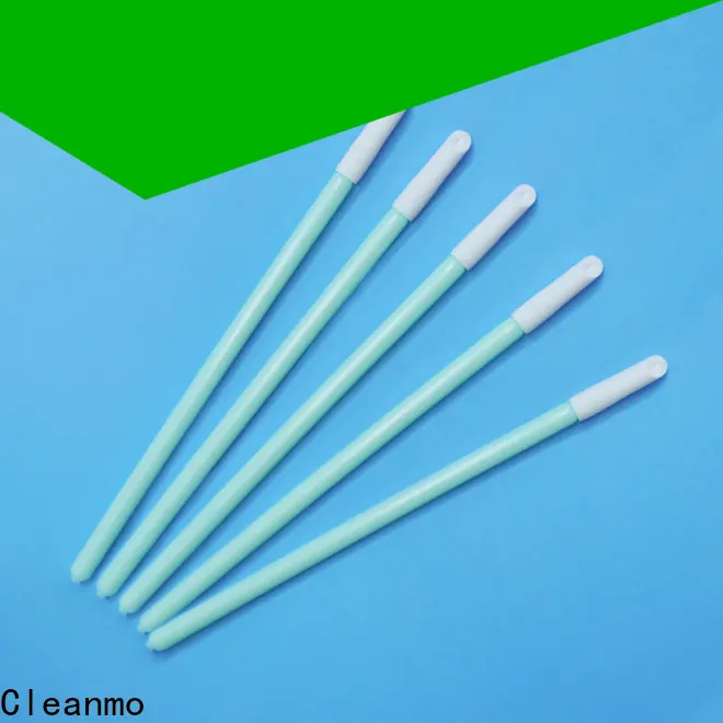 Cleanmo ESD-safe Polypropylene handle plastic ear swabs supplier for excess materials cleaning 1