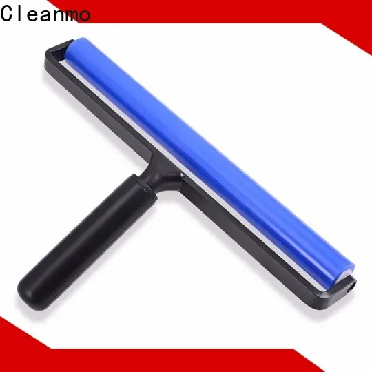 Cleanmo Black Plastic resuable lint roller wholesale for computer screen 1