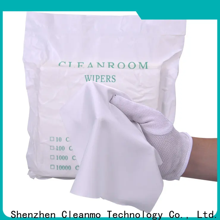 Cleanmo microfiber yarns microfiber lens wipes supplier for stainless steel surface cleaning 1