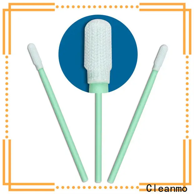 Cleanmo high quality polyester tube swabs manufacturer for optical sensors1 1