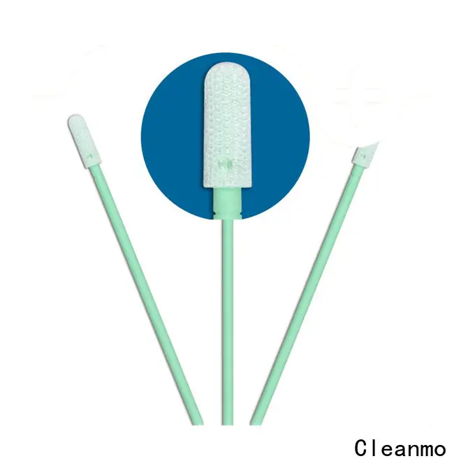 safe material sterile polyester swabs double-layer knitted polyester wholesale for microscopes 1