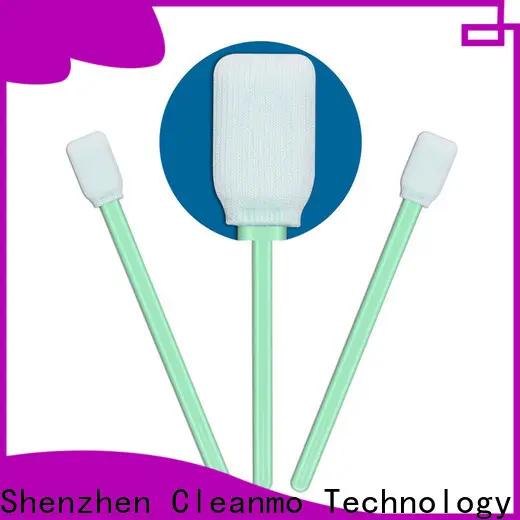 Cleanmo safe material polyester tube swabs supplier for general purpose cleaning1 1
