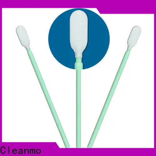 Cleanmo excellent chemical resistance cleanroom q tips factory price for general purpose cleaning 1