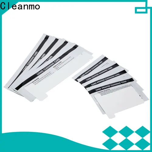 Cleanmo blending spunlace zebra cleaning kit supplier for ID card printers 1