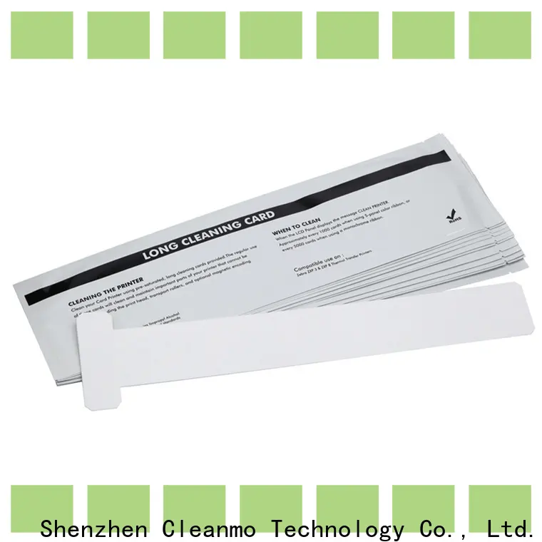 Cleanmo Bulk buy OEM zebra cleaners supplier for Zebra P120i printer 1