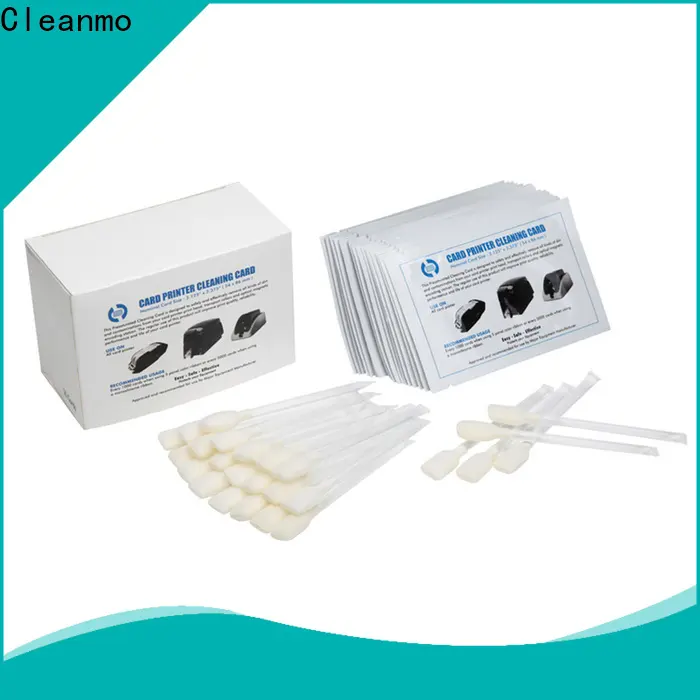 Bulk purchase custom zebra cleaning kit T shape manufacturer for ID card printers 1