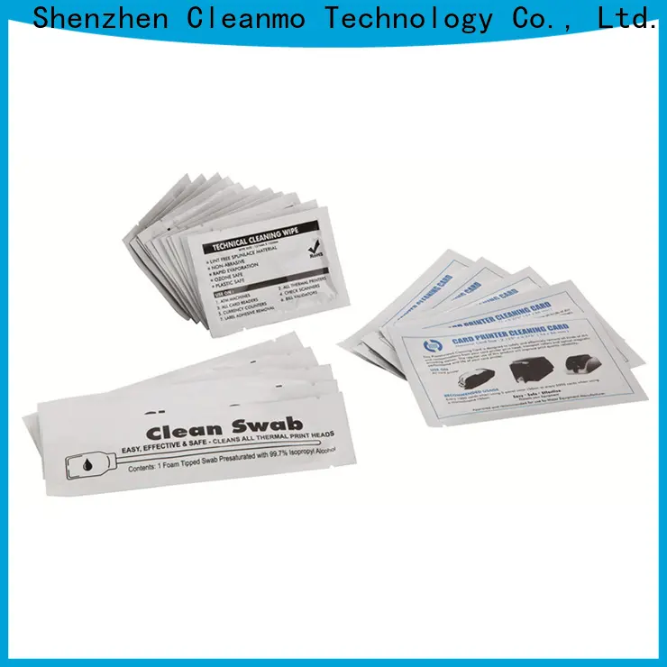 Cleanmo Electronic-grade IPA Snap Swab evolis cleaning kits supplier for ID card printers 1