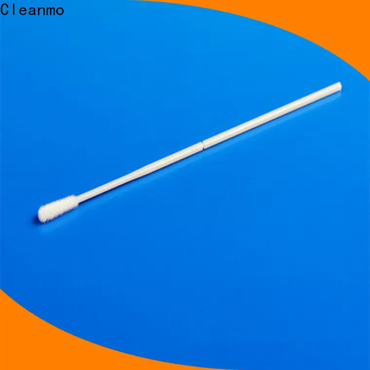 ODM high quality nylon flocked nasopharyngeal swab molded break point supplier for molecular-based assays 1