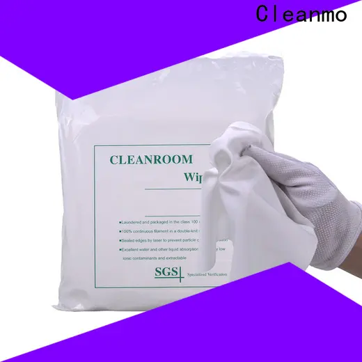 Cleanmo Bulk buy polyester wiper factory direct for medical device products 1