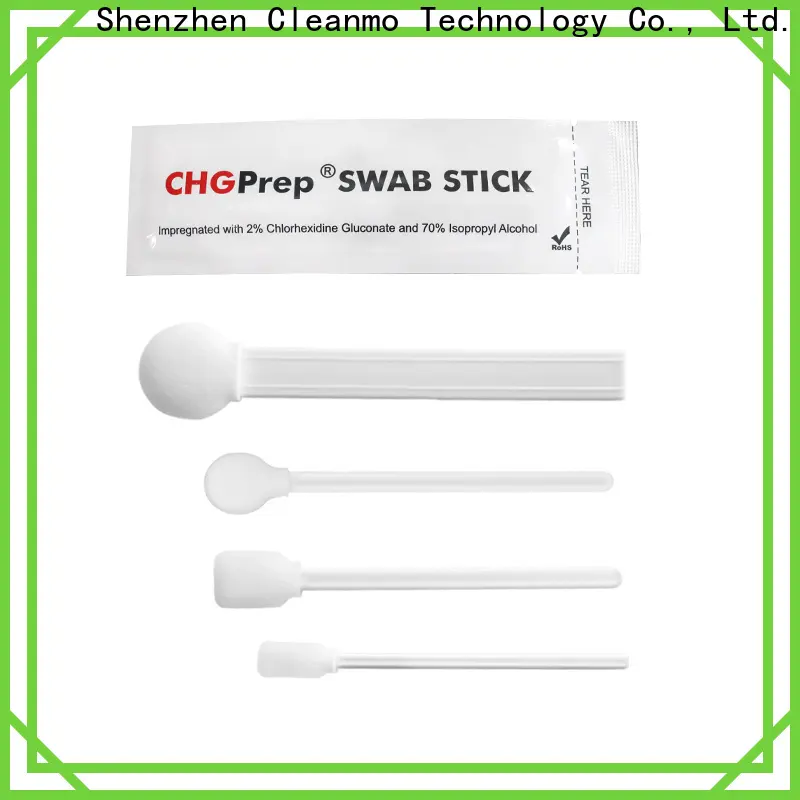 Cleanmo Bulk purchase high quality individual first aid stirale swabs supplier for Routine venipunctures 1