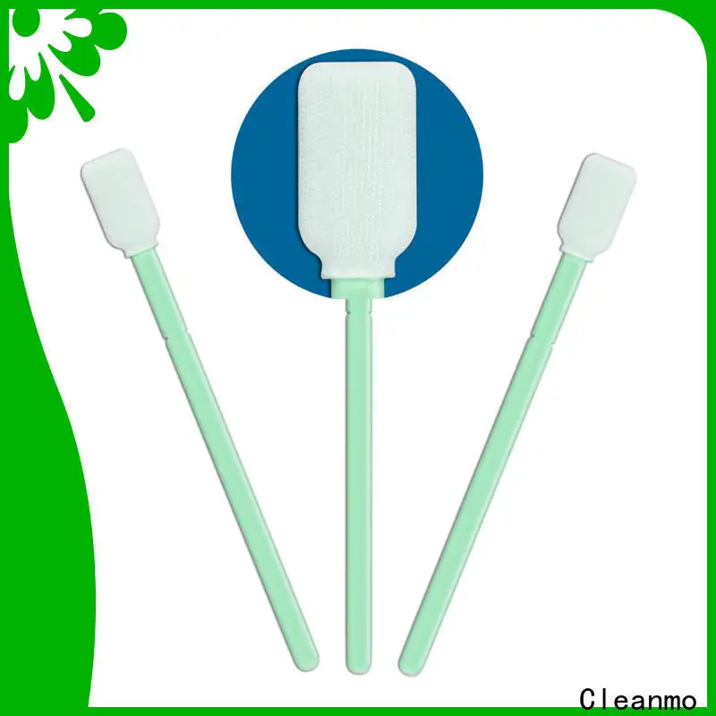 Cleanmo high quality polyester tipped swabs supplier for printers 1