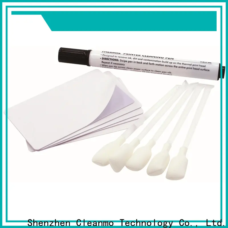 Cleanmo ODM Nisca printer cleaning kits wholesale for PR5360LE TeamNisca ID Card Printers 1