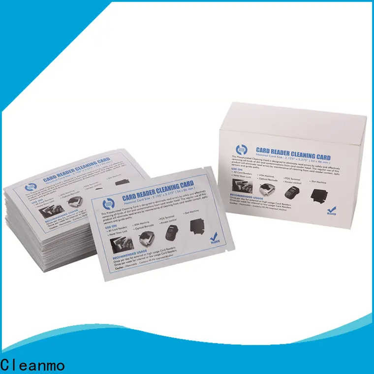 Cleanmo High and LowTack Double Coated Tape printer cleaning supplies supplier for Evolis printer 1