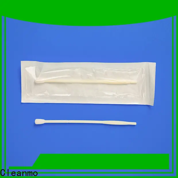 Cleanmo molded break point nylon flocked nasopharyngeal swab supplier for hospital 1