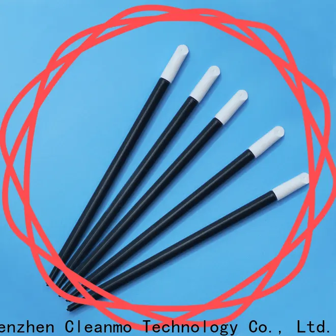 Custom bulk cotton swabs small ropund head supplier for Micro-mechanical cleaning 1