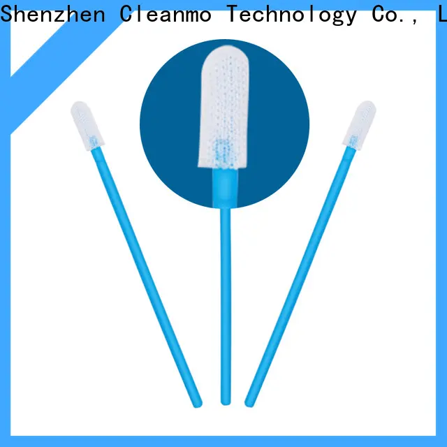 good quality polyester cleanroom swabs excellent chemical resistance manufacturer for printers 1