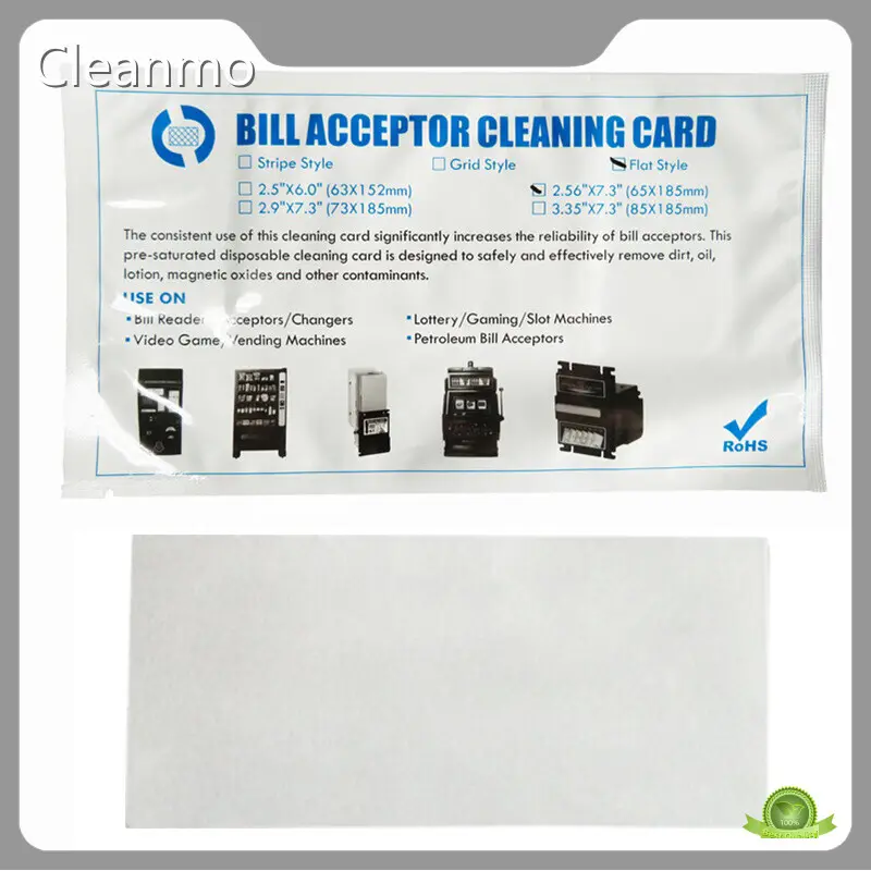 Cash Acceptor Cleaning Card ShenzhenManufacturers 1