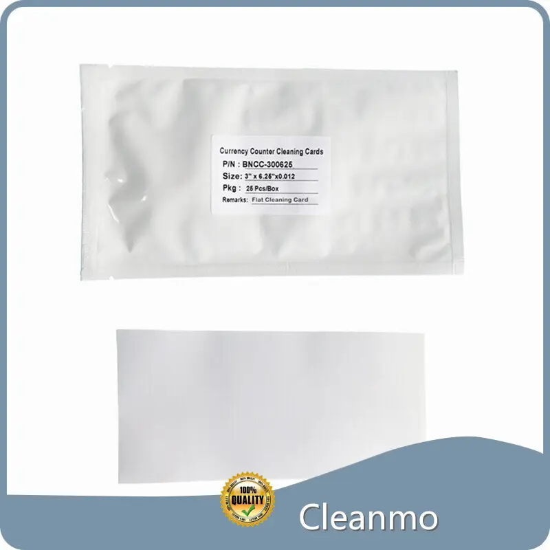 Cleanmo, Swwip Currency Counter Cleaning Card Express Factory 1