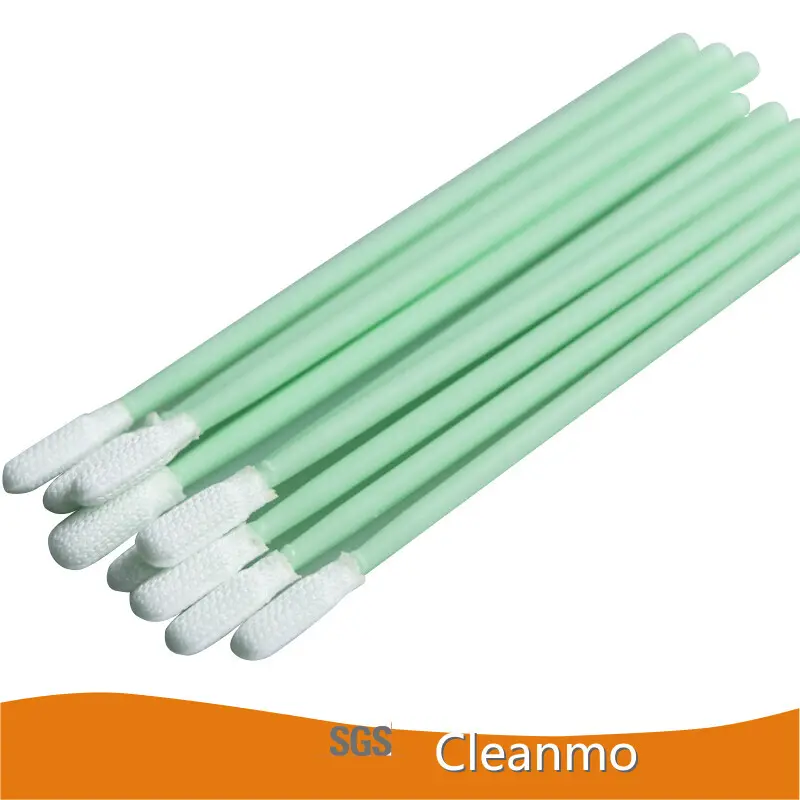 Clean Room Swabs Company Polyester Head + Polypropylene Handle 1