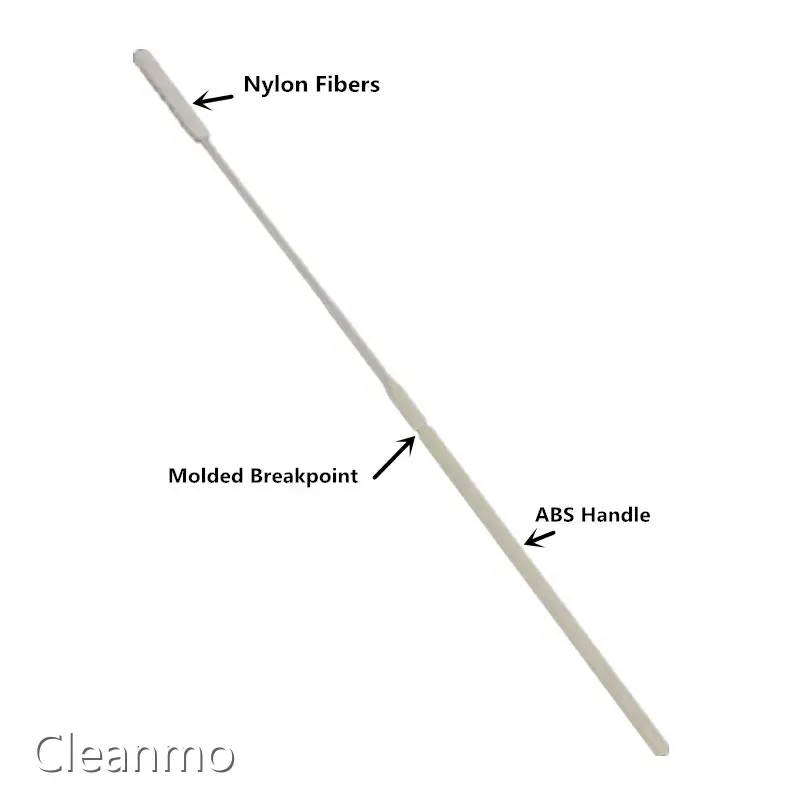 Best Nylon Nasopharyngeal Flocked Swab for Animal DNA Sampling Factory Price-Cleanmo-1 1