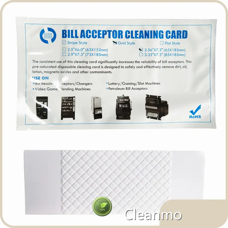 High-qualitycash Acceptor Cleaning Card Available EXW FOB CIF DDP DDU 1