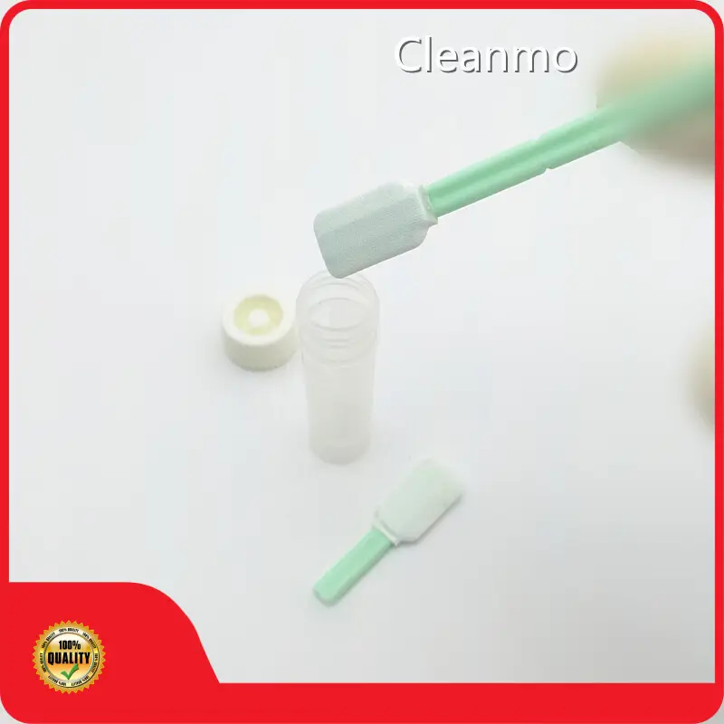 Validación Express de limpieza con hisopos Customtoc, mango 100 % poliéster y polipropileno 1