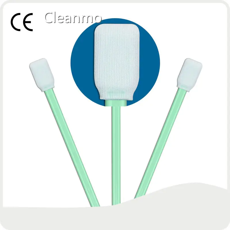 Tampons stériles en polyester T/T de Cleanmo, Swwip 1