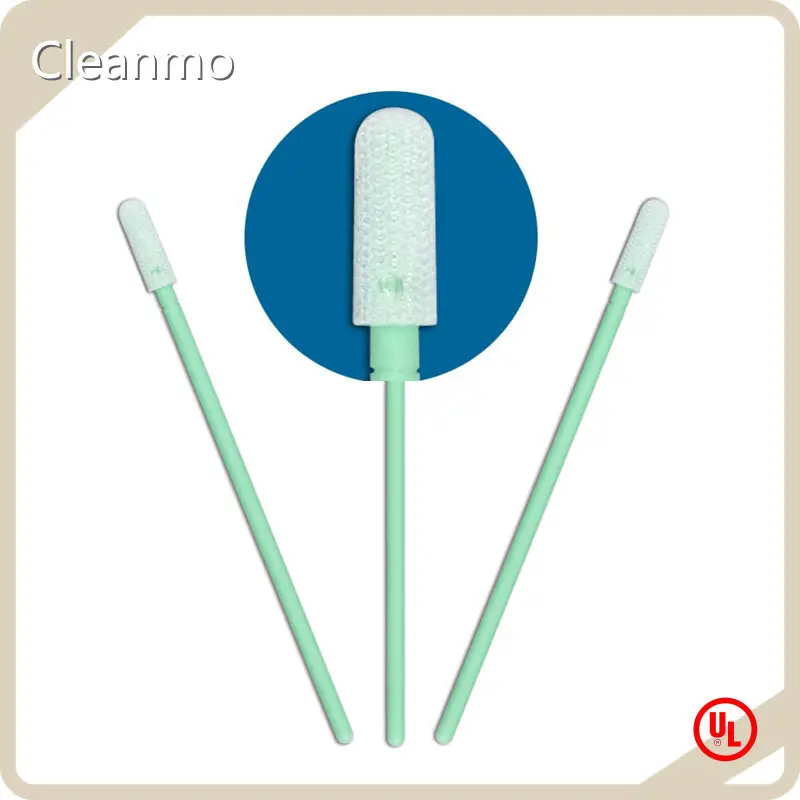 Hisopos con punta de poliéster Shenzhen de Cleanmo, Swwip 1