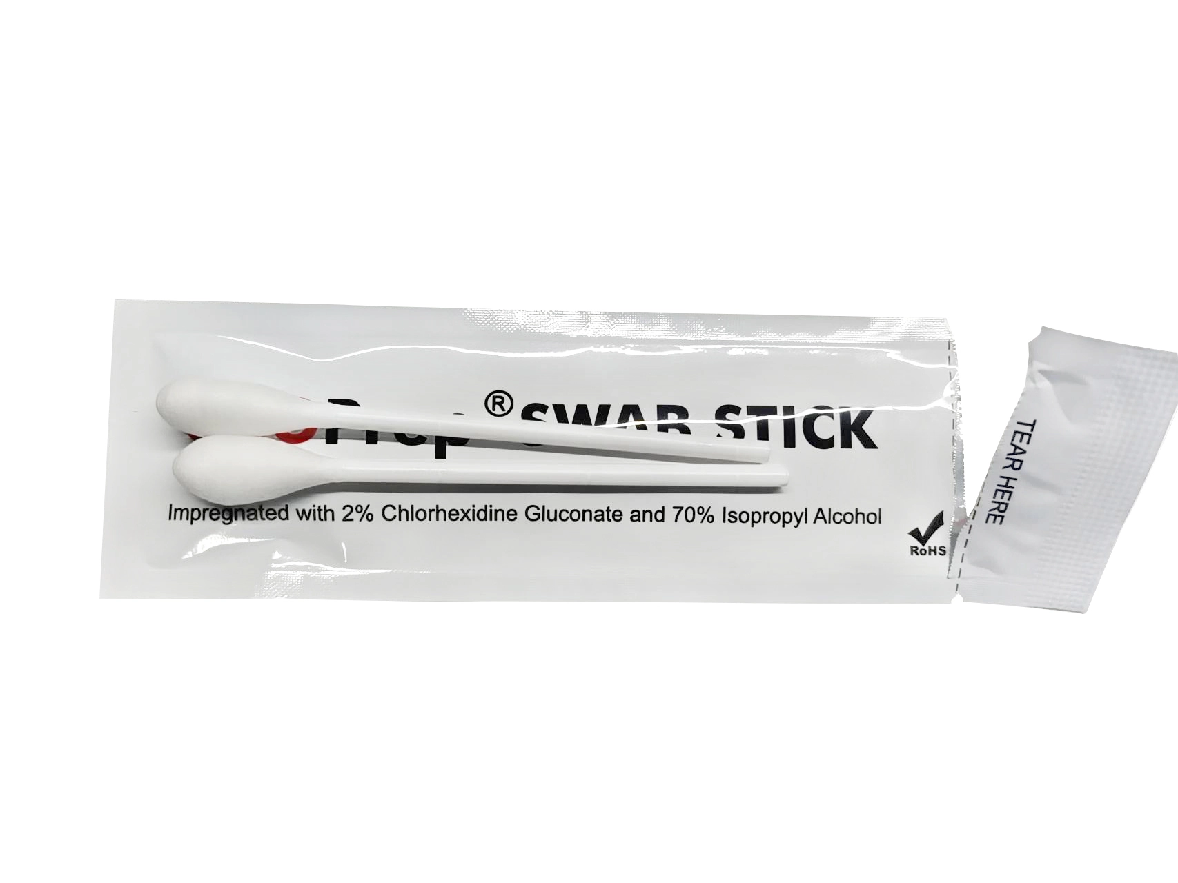 Alcohol CHG Prep Disposable Medical Sterile Cotton Swab CHG-CS2 1