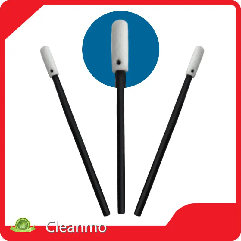 Cleanmo, Swwip Foam Tip Swabs Polyurethane Foam and Polypropylene Handle Foam Tip SwabsSuppliers 1