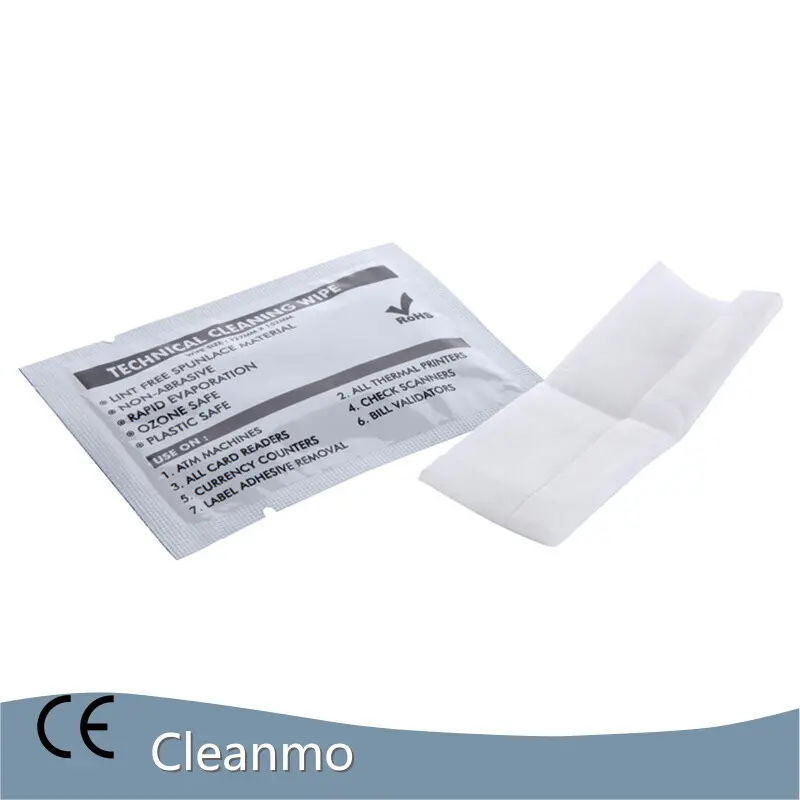 Tarjetas de limpieza del lector de tarjetas de crédito OEM de CleanMo, Swwip 1