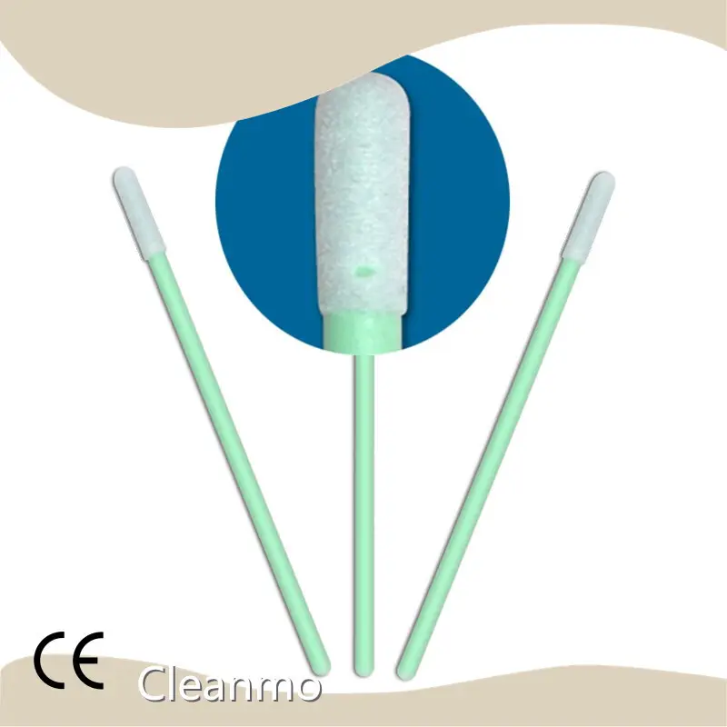Latestsponge Swabs Polyurethane Foam and Polypropylene Handle OEM/ODM 1