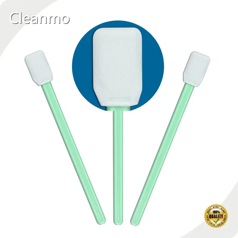 Microfiber Q Tips OEM Double Layers of Micro Fiber Fabric and Polypropylene HandleSupply 1