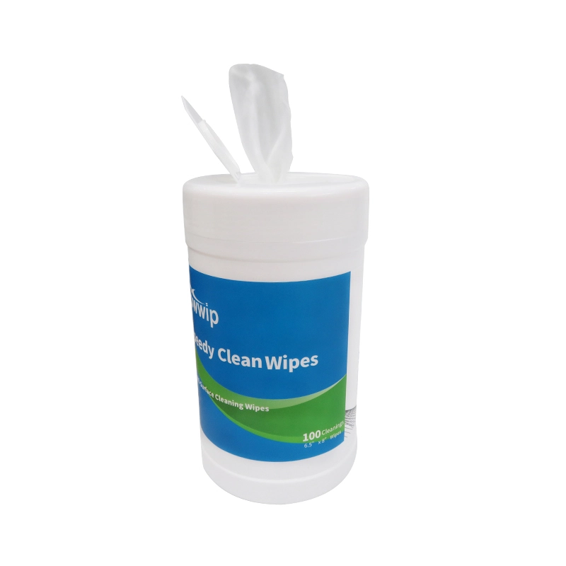 Alcohol Cleaning Wipes Nonwoven Wet Presaturated Cleanroom 70% IPA 1