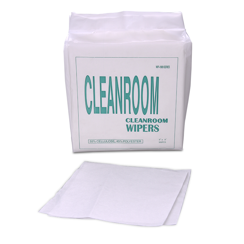 Nonwoven Wipers Cleanroom Dry 68g/㎡ 4 inch/6 inch/9 inch/12 inch for Electronic Instruments 2