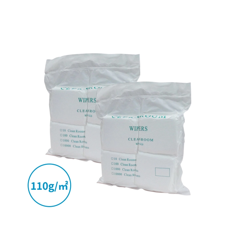 Wipers Microfiber Clean Room 110 г/㎡ класс 100 для принтера 4 дюйма 6 дюймов 9 дюймов 1