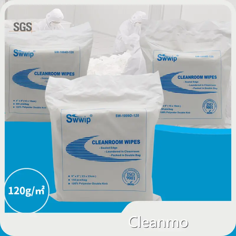 Lingettes en polycellulose pour salles blanches - Vente en gros - Cleanmo, Swwip 1
