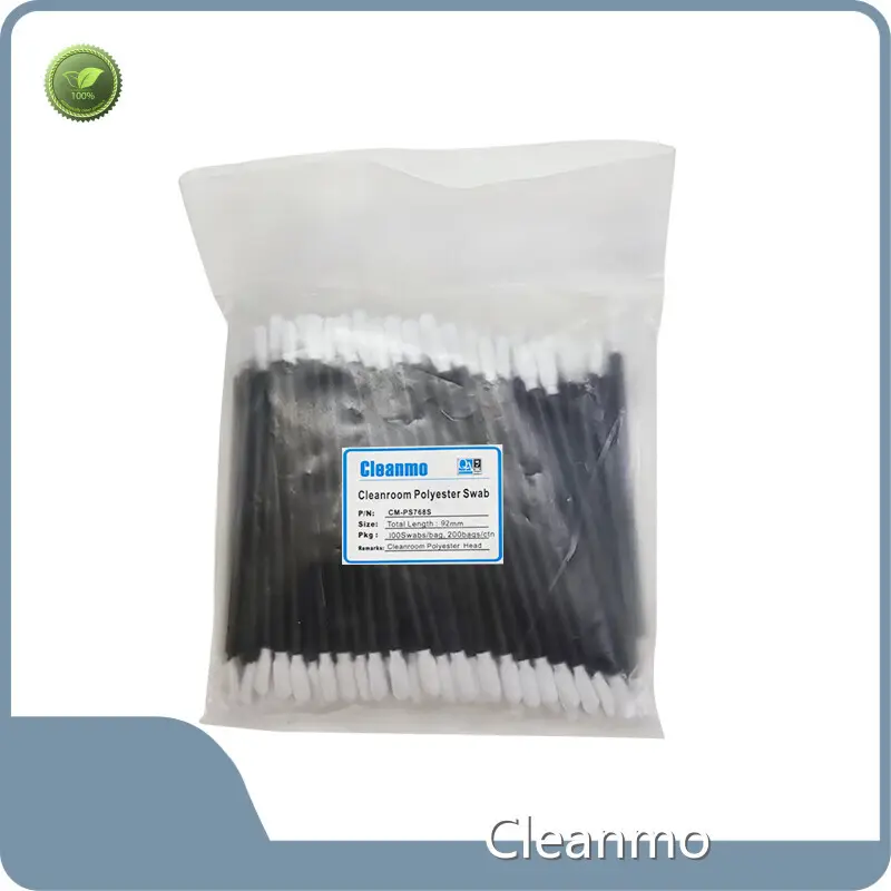 Écouvillon stérile en polyester filé, vente en gros - Cleanmo, Swwip 1