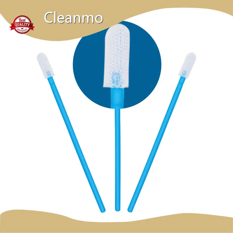 Écouvillon en polyester bleu